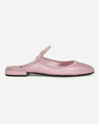 Dolce & Gabbana Sabot In Nappa Mordoré - Donna Slide E Mule Multicolore Pelle Multicolore