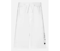 Bermuda Jogging - Uomo Pantaloni E Shorts Bianco