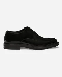 Dolce & Gabbana Derby In Vernice - Uomo Stringate Nero Pelle Nero