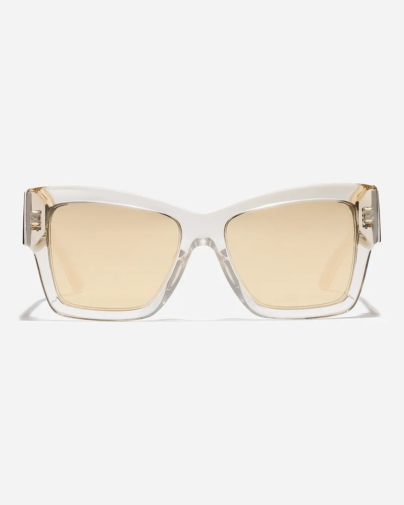 Dolce & Gabbana Occhiali Da Sole Dg Pizzo - Donna Novità Beige Trasparente Generic