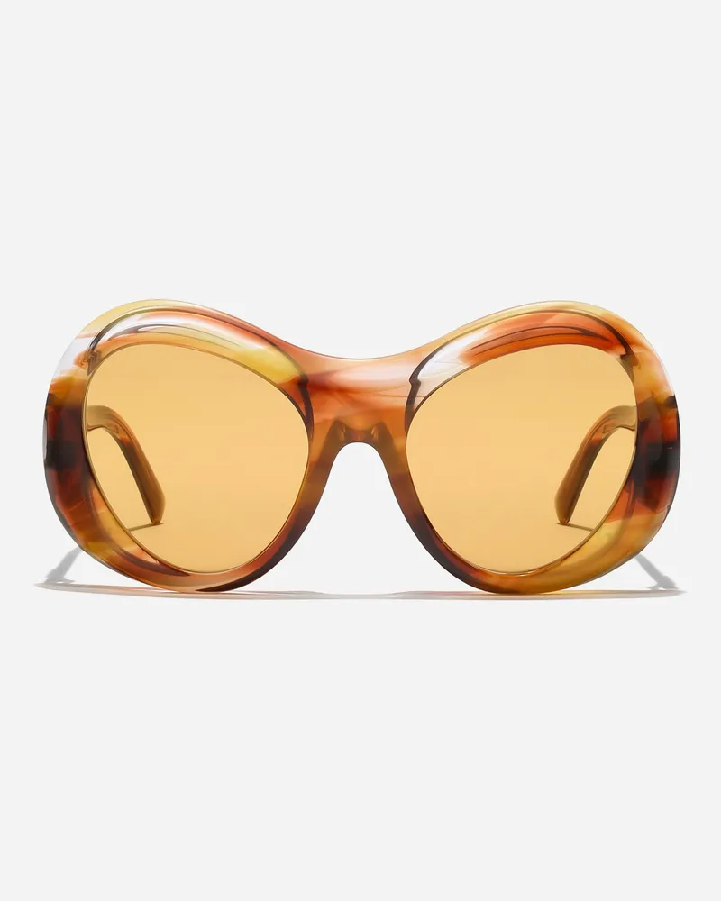 Dolce & Gabbana Occhiali Da Sole Re-edition - Donna Novità Avana Gialla Generic
