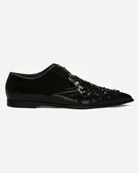 Dolce & Gabbana Derby In Pelle Di Vitello - Uomo Stringate Nero Nero