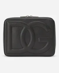 Dolce & Gabbana Dg Logo Bag Camera Bag Media - Uomo Borse A Tracolla Grigio Grigio