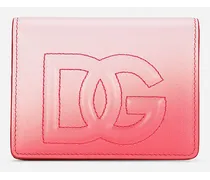 Portafoglio Continental Dg Logo - Donna Portafogli E Piccola Pelletteria Rosa