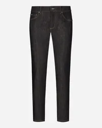 Dolce & Gabbana Jeans Slim In Denim Stretch - Uomo Denim Multicolore Variante