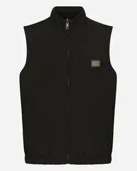 Dolce & Gabbana Gilet Reversibile - Uomo Cappotti E Giubbotti Nero Nero