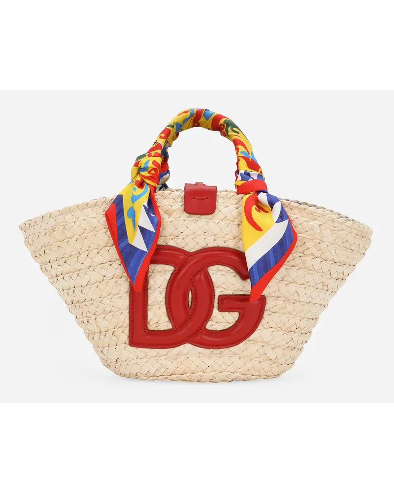 Dolce & Gabbana Shopping Kendra Piccola - Donna Borse Shopping Stampa Carretto Twill Carretto