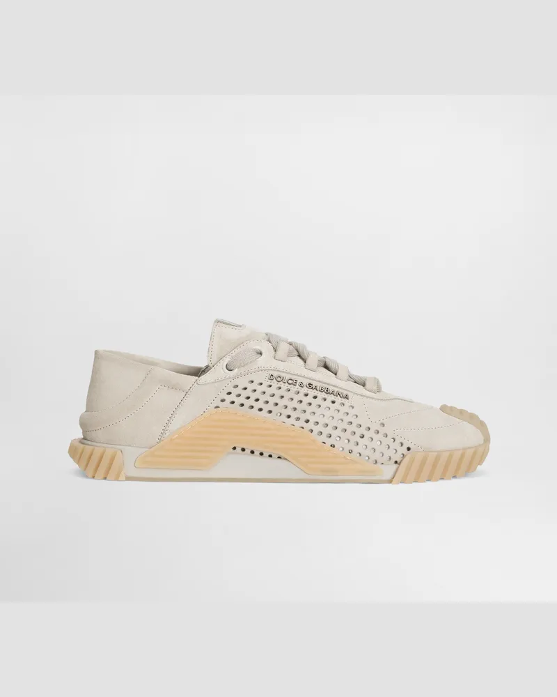 Dolce & Gabbana Sneaker Ns1 Slip-on In Mix Materiali - Uomo Sneaker Argento Argento
