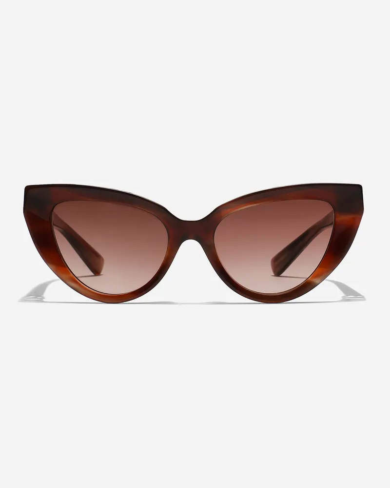 Dolce & Gabbana Occhiali Da Sole Dg Hinge - Donna Novità Marrone Striato Generic