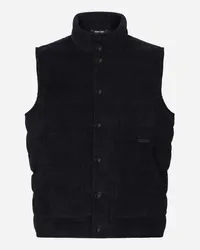 Dolce & Gabbana Gilet Foderato Imbottito - Uomo Cappotti E Giubbotti Nero Nero