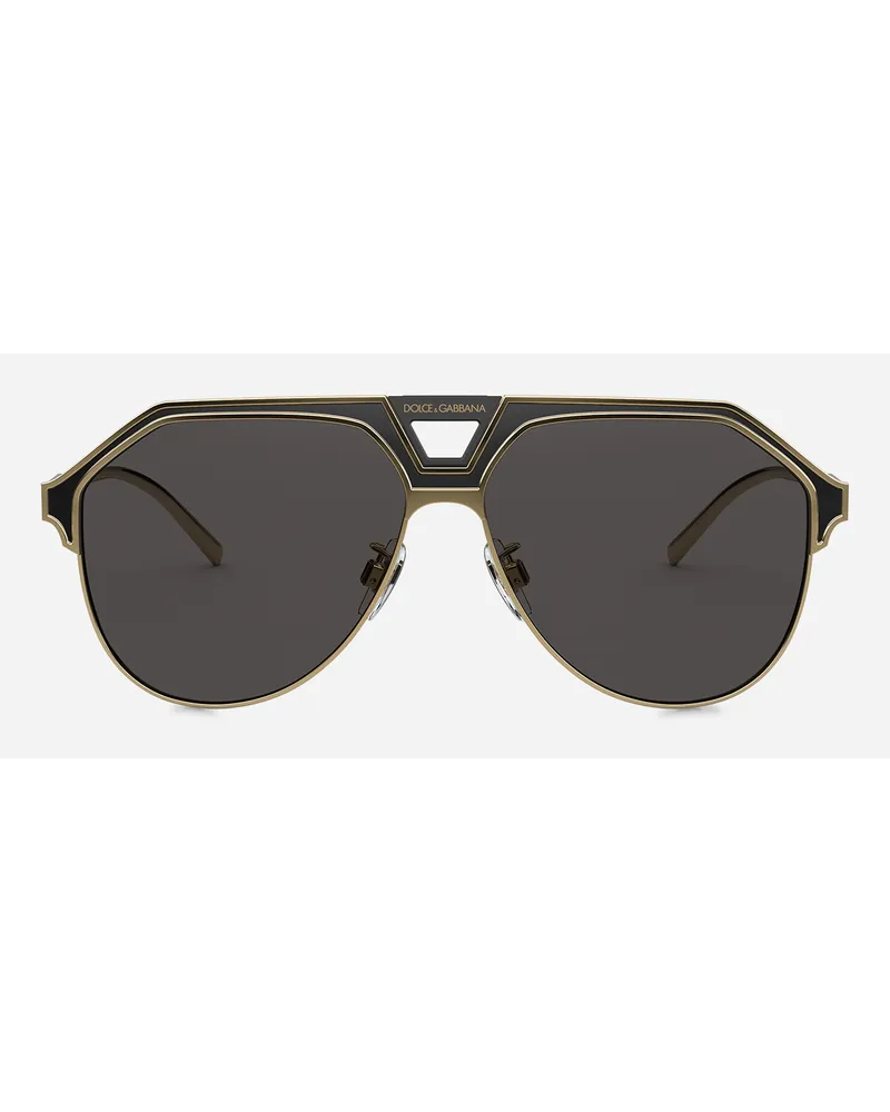 Dolce & Gabbana Miami Sunglasses - Uomo Icons Oro Generic