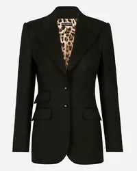 Dolce & Gabbana Giacca - Donna Giacche E Blazer Nero Lana Nero