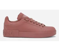 Sneaker Portofino In Pelle Di Vitello - Donna Sneaker Rosa Pelle