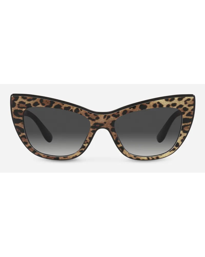 Dolce & Gabbana New Print Sunglasses - Donna Icons Stampa Leo Generic