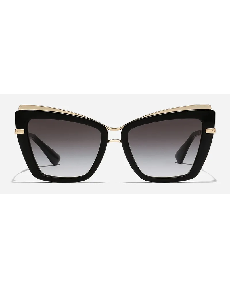 Dolce & Gabbana Occhiali Da Sole Metal Print - Donna Occhiali Da Sole Nero Generic