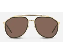 Madison Sunglasses - Uomo Icons Oro E Avana