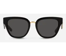 Dg Crossed Sunglasses - Donna Novità Nero Acetato