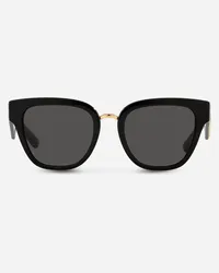 Dolce & Gabbana Dg Crossed Sunglasses - Donna Novità Nero Acetato Generic