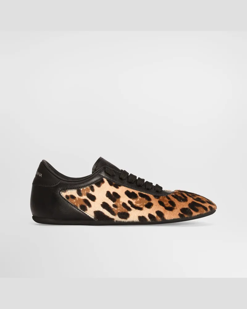 Dolce & Gabbana Sneaker Ballet In Pony Leo - Donna Sneaker 