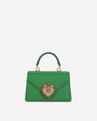 Dolce & Gabbana Top Handle Devotion Piccola - Donna Borse A Spalla E Tracolla Verde Pelle Verde