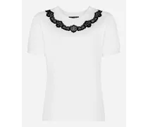 Tshirt Manica Corta - Donna T-shirts E Felpe Bianco