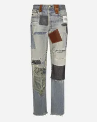 Dolce & Gabbana Pantalone - Uomo Denim Multicolore Variante