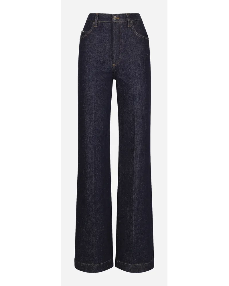 Dolce & Gabbana Jeans Flare In Denim - Donna Denim Multicolore Variante