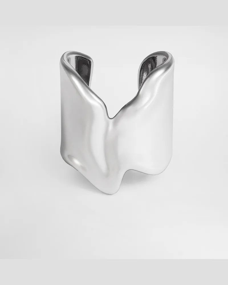 Dolce & Gabbana Bracciale Rigido Schiava - Donna Bijoux Argento Metallo Argento