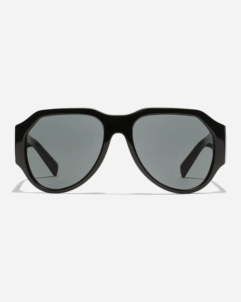 Dolce & Gabbana Occhiali Da Sole Lusso Sartoriale - Uomo Novità Nero Acetato Generic