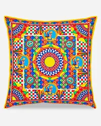 Dolce & Gabbana Canvas Cushion Medium - Cuscini Medi Multicolore Multicolore