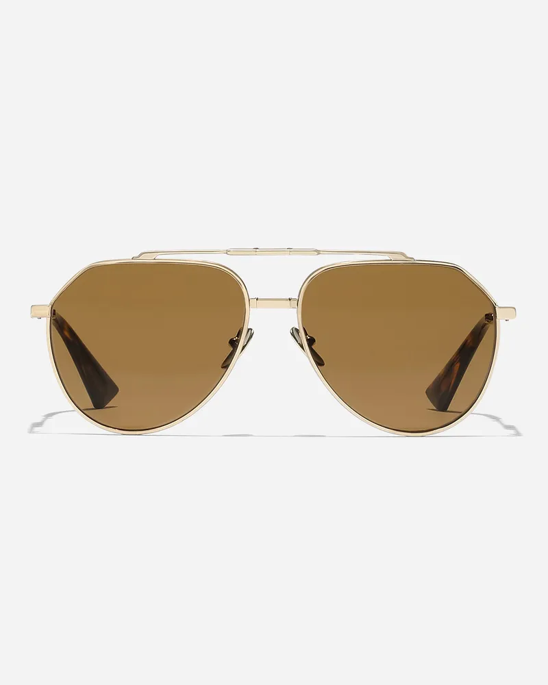 Dolce & Gabbana Occhiali Da Sole Stefano - Uomo Occhiali Da Sole Oro Generic