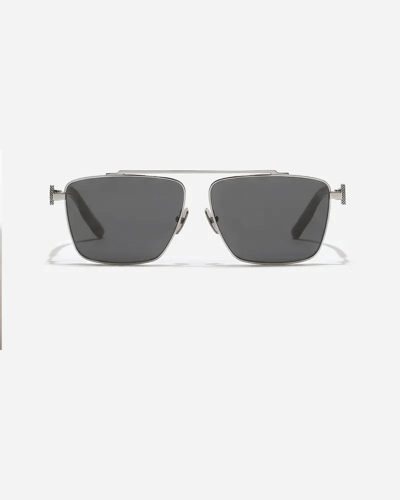 Dolce & Gabbana Occhiali Da Sole Metal Plaque - Donna Novità Grigio Generic