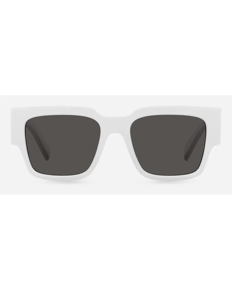 Dolce & Gabbana Dg Elastic Sunglasses - Uomo Bianco Generic
