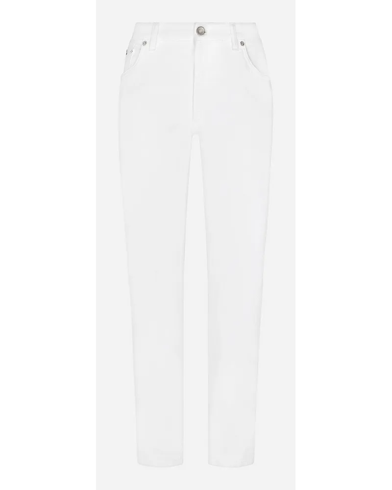 Dolce & Gabbana Jeans In Denim - Donna Denim Multicolore Variante