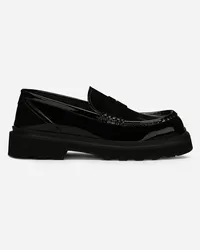 Dolce & Gabbana Mocassino In Vernice - Uomo Driver E Mocassini Nero Pelle Nero