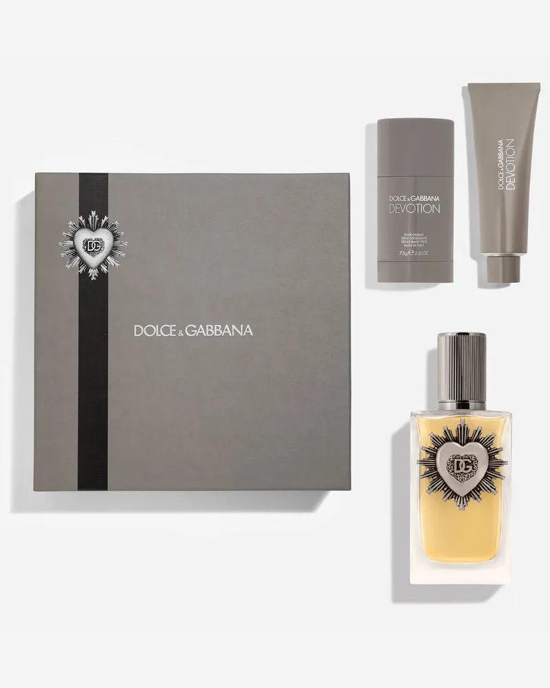 Dolce & Gabbana Devotion For Men Edp Trio Gift Set - Uomo Profumi Per Lui Generic