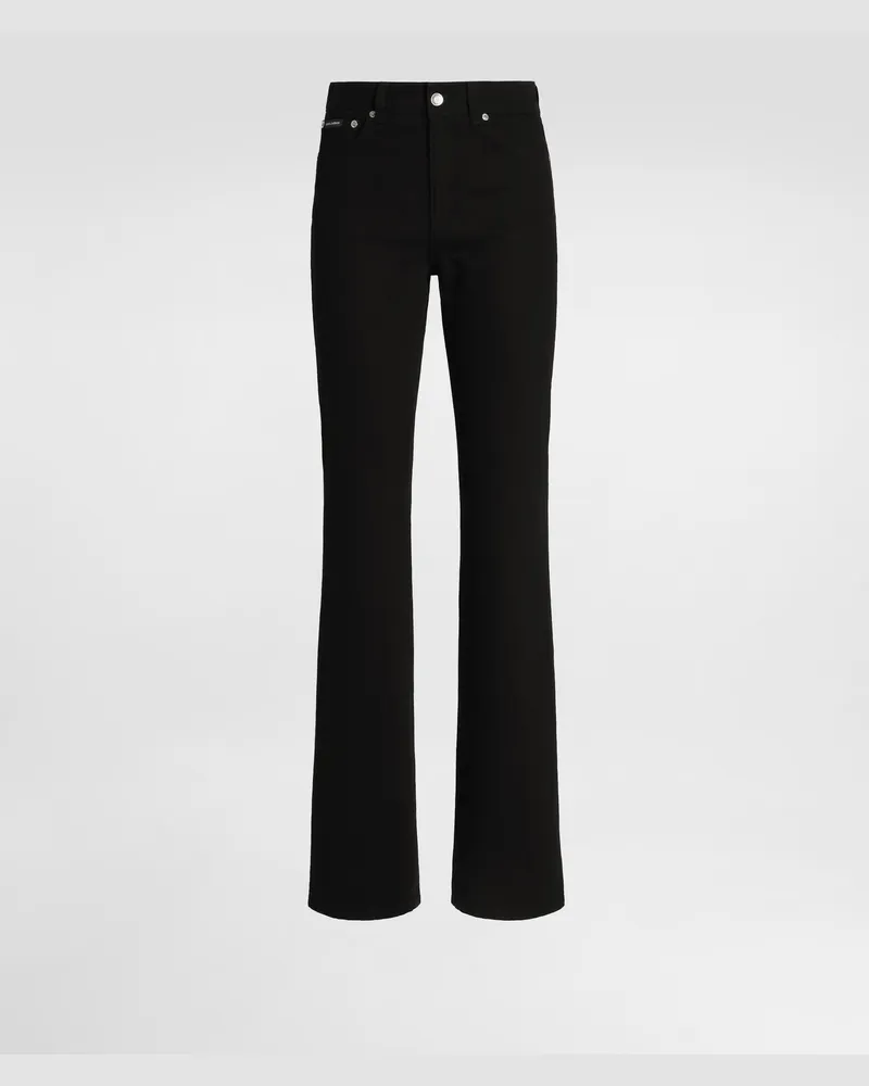 Dolce & Gabbana Pantaloni 5 Tasche In Denim - Donna Denim Multicolore Variante