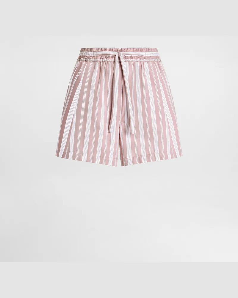 Dolce & Gabbana Bermuda A Righe - Donna Pantaloni E Shorts Multicolore Rigato