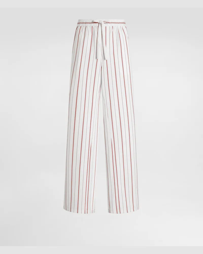 Dolce & Gabbana Pantaloni In Popeline Rigato - Uomo Pantaloni E Shorts Multicolore Rigato