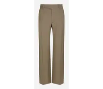 Pantalone Sartoriale In Sallia Bi-stretch - Uomo Pantaloni E Shorts Beige