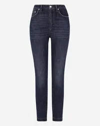 Dolce & Gabbana Jeans Audrey In Denim Deep Blue - Donna Denim Multicolore Variante