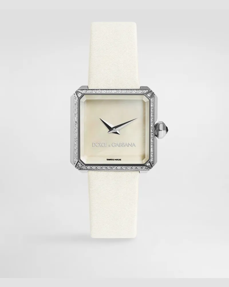Dolce & Gabbana Sofia Steel Watch With Diamonds - Donna Orologi Avorio Avorio
