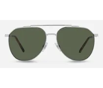 Diagonal Cut Sunglasses - Uomo Novità Argento