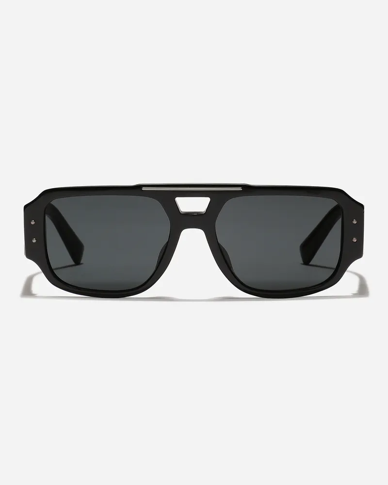 Dolce & Gabbana Occhiali Da Sole Dna - Uomo Novità Nero Acetato Generic