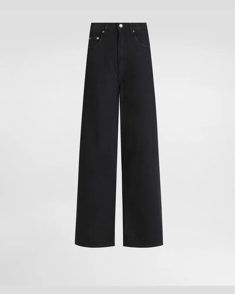 Dolce & Gabbana Pantaloni 5 Tasche In Denim - Donna Denim Multicolore Variante