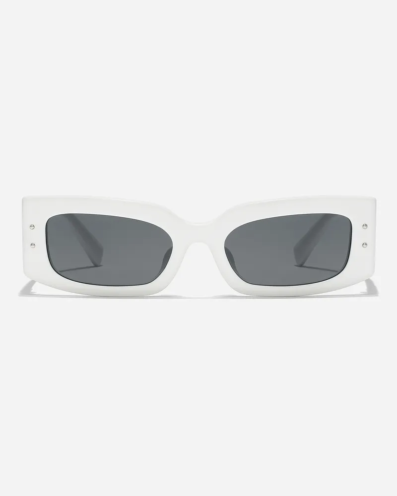 Dolce & Gabbana Occhiali Da Sole Dg Plaque - Donna Novità Bianco Acetato Generic