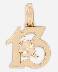 Dolce & Gabbana Good Luck Yellow Gold Charm - Uomo Collane Oro Oro