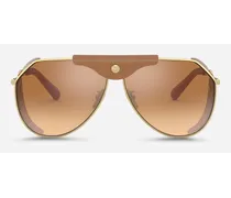 Panama Sunglasses - Uomo Icons Oro E Cammello
