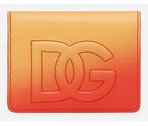 Portafoglio Continental Dg Logo - Donna Portafogli E Piccola Pelletteria Arancione