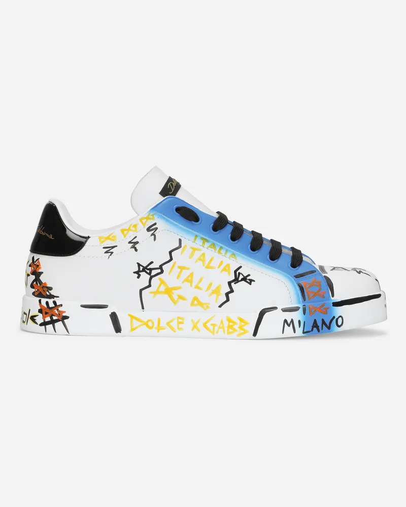 Dolce & Gabbana Sneaker Portofino Limited Edition - Donna Multicolor Multicolor